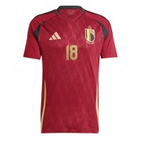 Belgien Orel Mangala #18 Heimtrikot EM 2024 Kurzarm